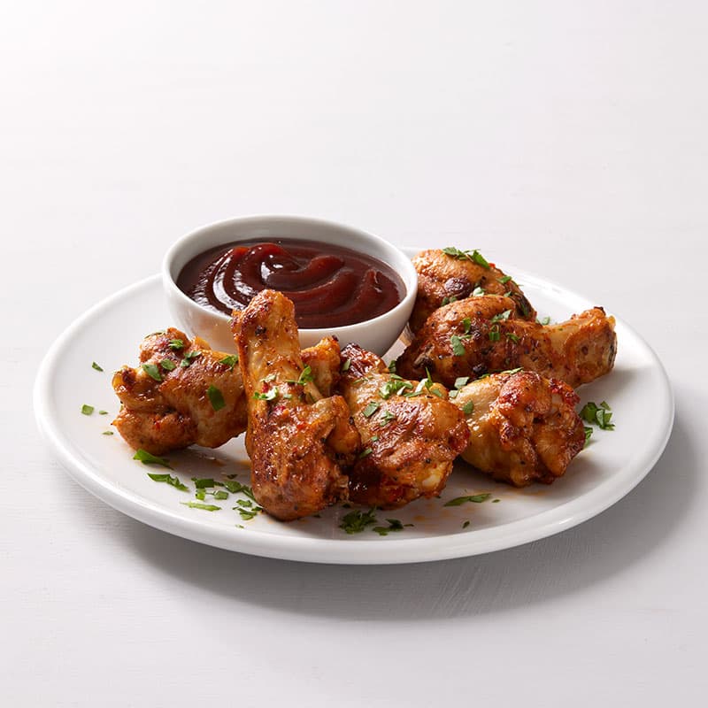 Buffalo Wings m/BBQ-saus