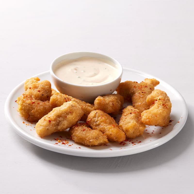 Chicken bites m/rømme